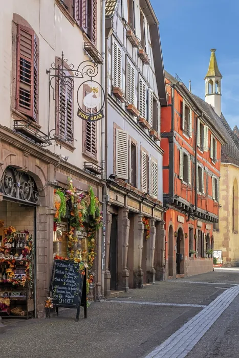 Framed Print : La Grand Rue, Ribeauville, Haut-Rhin, Alsace, Grand Est, France Framed Print : La Grand Rue, Ribeauville, Haut-Rhin, Alsace, Grand Est, France