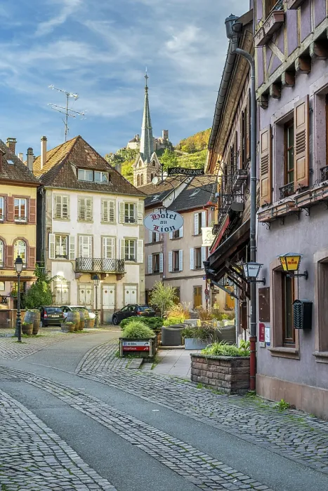 Framed Print : La Grand Rue, Ribeauville, Haut-Rhin, Alsace, Grand Est, France Framed Print : La Grand Rue, Ribeauville, Haut-Rhin, Alsace, Grand Est, France