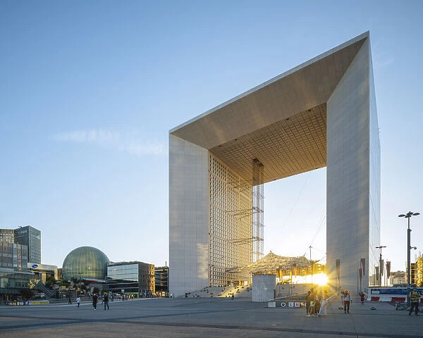 La Grande Arche, La Defense, Puteaux, Paris, France