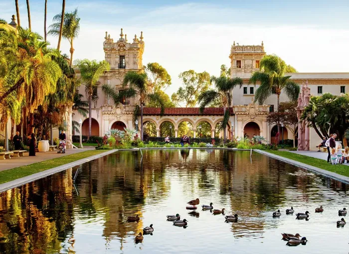 Framed Print : La Laguna de las Flores and Casa de Balboa, Balboa Park, San Diego, City, Pacific Coast, California, USA Framed Print : La Laguna de las Flores and Casa de Balboa, Balboa Park, San Diego, City, Pacific Coast, California, USA