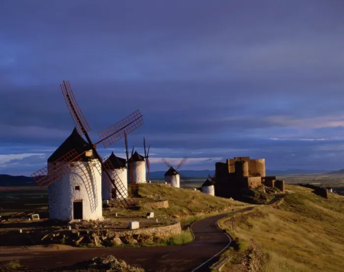 Framed Print : La Mancha / Windmills Framed Print : La Mancha / Windmills