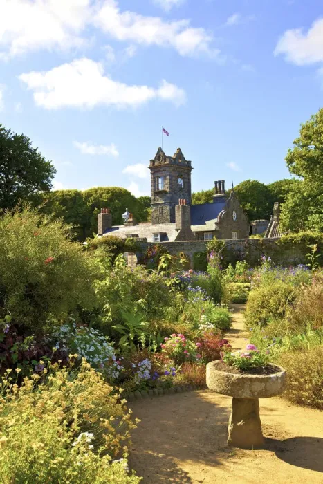 Framed Print : La Seigneurie And Garden, Sark, Channel Islands, United Kingdom Framed Print : La Seigneurie And Garden, Sark, Channel Islands, United Kingdom
