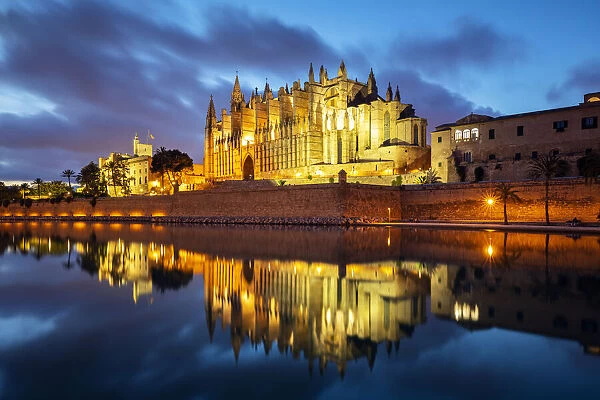 La Seu Cathedral, Palma de Mallorca, Mallorca, Balearic Islands, Spain