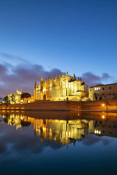 La Seu Cathedral, Palma de Mallorca, Mallorca, Balearic Islands, Spain