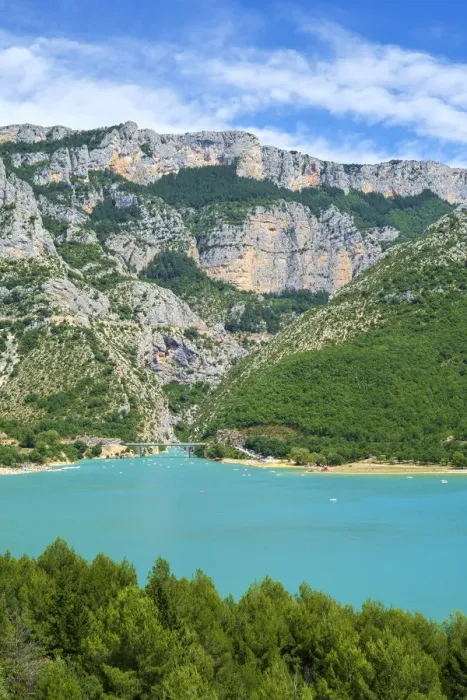 Framed Print : Lac de Sainte-Croix at the entrance of the Gorge du Verdon, Var / Alpes-de-Haute-Provence Framed Print : Lac de Sainte-Croix at the entrance of the Gorge du Verdon, Var / Alpes-de-Haute-Provence