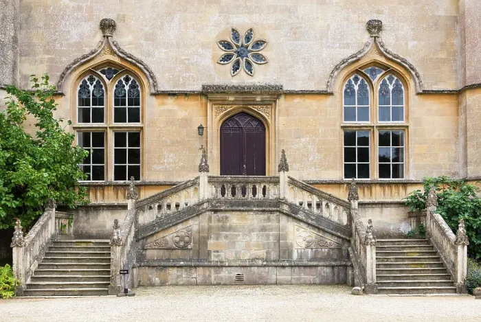Framed Print : Lacock Abbey, Lacock, Wiltshire, England Framed Print : Lacock Abbey, Lacock, Wiltshire, England