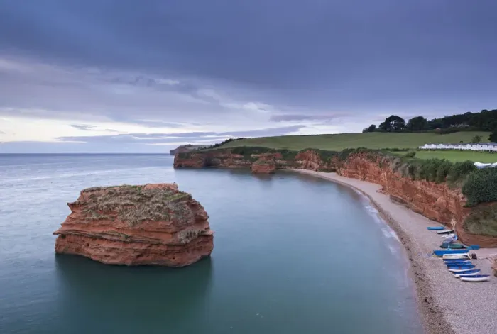 Framed Print : Ladram Bay on the Jurassic Coast World Heritage Site, Devon, England. Autumn Framed Print : Ladram Bay on the Jurassic Coast World Heritage Site, Devon, England. Autumn