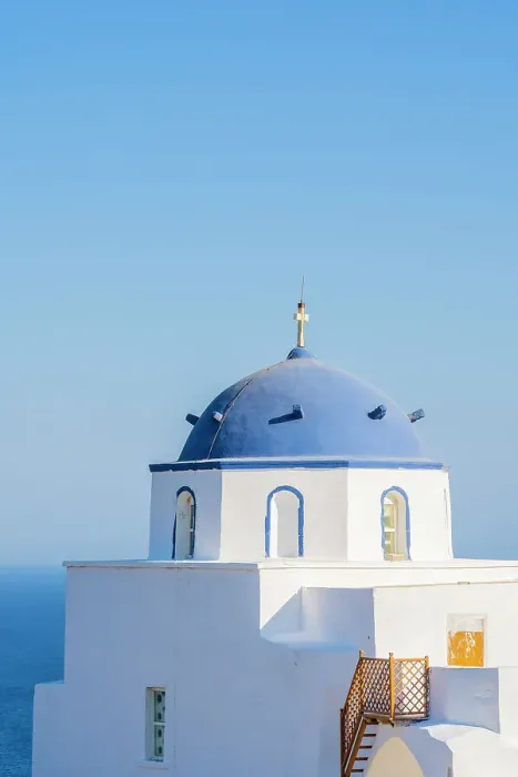 Framed Print : Lady of the Castle church, Chora, Astypalaia, Dodecanese, Greek Islands, Greece
