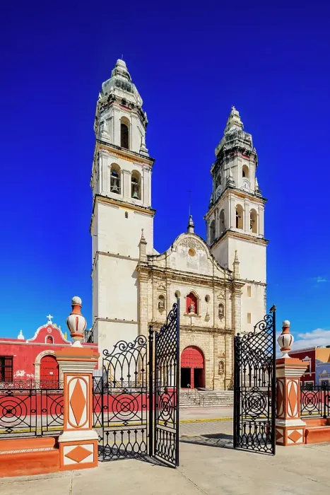 Framed Print : Our Lady of the Immaculate Conception Cathedral, Independence Square, Campeche City, Campeche State, Mexico Framed Print : Our Lady of the Immaculate Conception Cathedral, Independence Square, Campeche City, Campeche State, Mexico