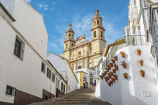 Our Lady of the Incarnation Church, Olvera, Cadiz Province, Andalusia, Spain