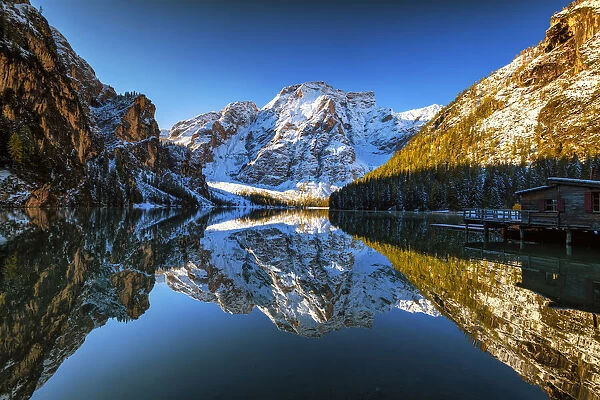 Lago di Braies, South Tyrol, Dolomites, Italy