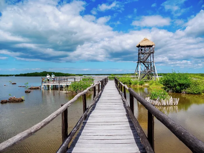 Framed Print : Lagoon Observation Tower at Punta Sur, Cozumel Island, Quintana Roo State, Mexico