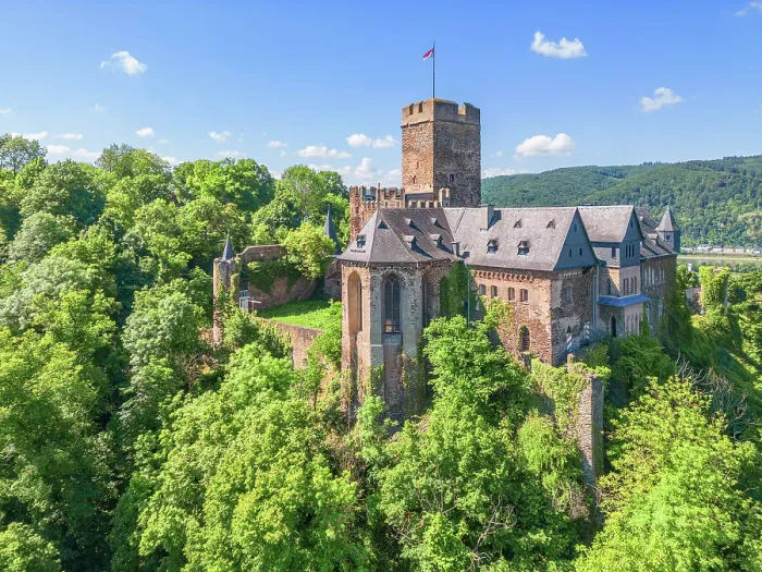 Framed Print : Lahneck Castle, Lahnstein, Rhine Valley, Rhineland-Palatinate, Germany Framed Print : Lahneck Castle, Lahnstein, Rhine Valley, Rhineland-Palatinate, Germany