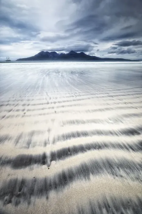Framed Print : Laig beach, Island of Eigg, Hebrides, Scotland, United Kingdom