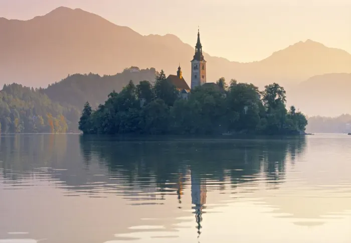 Framed Print : Lake Bled, Gorenjska Framed Print : Lake Bled, Gorenjska
