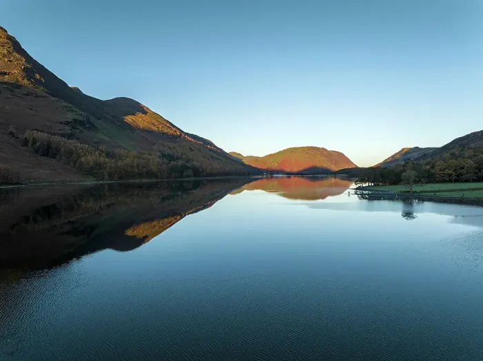 Framed Print : Lake Buttermere at dawn, Lake District, Cumbria, England, UK Framed Print : Lake Buttermere at dawn, Lake District, Cumbria, England, UK