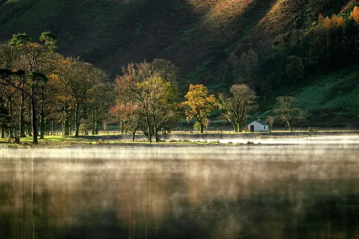 Framed Print : Lake Buttermere at dawn, Lake District, Cumbria, England, UK Framed Print : Lake Buttermere at dawn, Lake District, Cumbria, England, UK