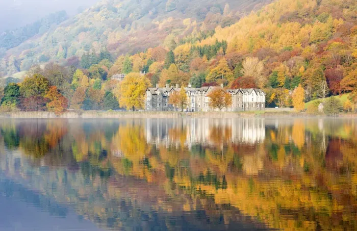 Framed Print : Lake Grasmere in autumn, Cumbria, UK Framed Print : Lake Grasmere in autumn, Cumbria, UK