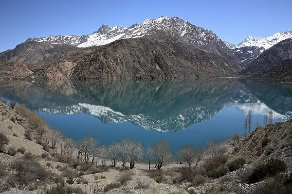 Lake Iskanderkul and Fann mountains, Tajikistan