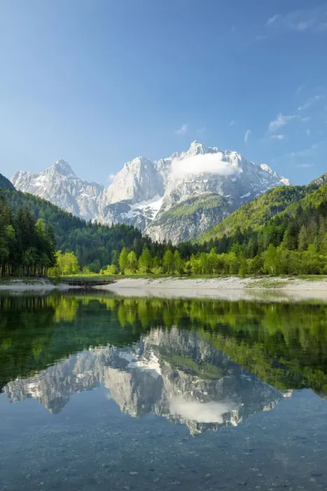 Framed Print : Lake Jasna, Kranjska Gora, Slovenia Framed Print : Lake Jasna, Kranjska Gora, Slovenia