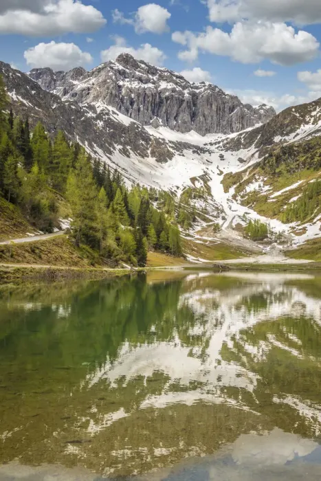 Framed Print : Lake Klapfsee (1, 680 m) in Dorfertal valley, Obertilliach, East Tyrol, Tyrol, Austria Framed Print : Lake Klapfsee (1, 680 m) in Dorfertal valley, Obertilliach, East Tyrol, Tyrol, Austria