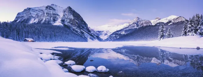 Framed Print : Lake Louise in Winter, Banff National Park, Alberta, Canada Framed Print : Lake Louise in Winter, Banff National Park, Alberta, Canada