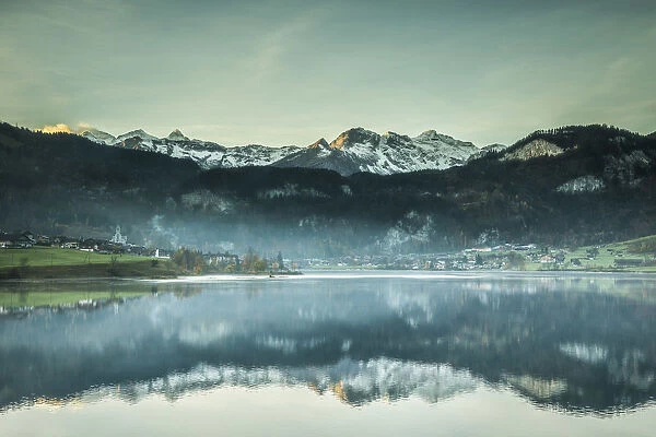 Lake Lungern, Obwalden, Switzerland