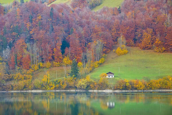 Lake Lungern, Obwalden, Switzerland