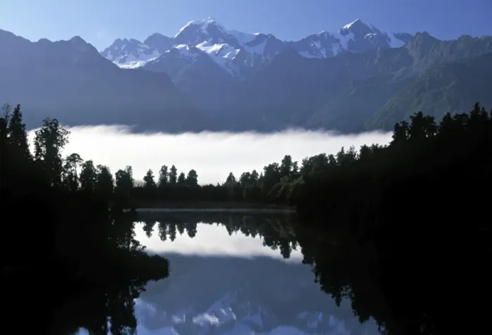 Framed Print : Lake Matheson, Mt Framed Print : Lake Matheson, Mt