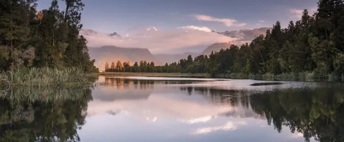 Framed Print : Lake Matheson and the Southern Alps, West Coast, South Island, New Zealand Framed Print : Lake Matheson and the Southern Alps, West Coast, South Island, New Zealand