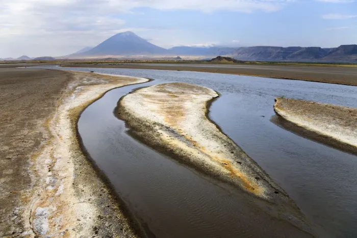 Framed Print : Lake Natron, Rift Valley, Tanzania