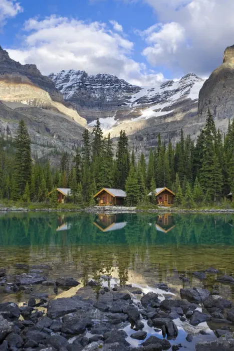Framed Print : Lake O Hara and Lake O Hara Lodge, Yoho National Park, British Columbia, Canada Framed Print : Lake O Hara and Lake O Hara Lodge, Yoho National Park, British Columbia, Canada