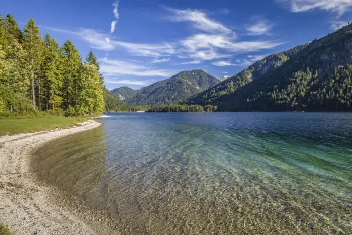 Framed Print : Lake Plansee near Reutte in Tirol, Tyrol, Austria Framed Print : Lake Plansee near Reutte in Tirol, Tyrol, Austria