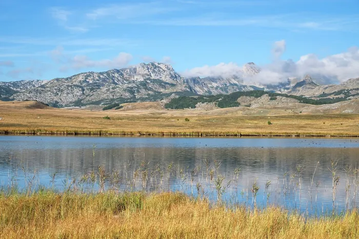 Framed Print : Lake Riblje jezero, Zabljak, Durmitor National Park, Montenegro