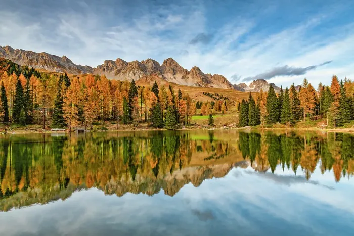 Framed Print : Lake San Pellegrino Reflections, Dolomites, Trentino-Alto Adige, South Tyrol, Italy Framed Print : Lake San Pellegrino Reflections, Dolomites, Trentino-Alto Adige, South Tyrol, Italy