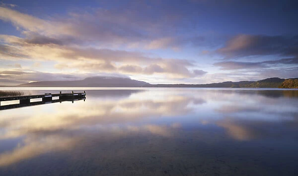 Lake Tarawerea sunrise, Rotorua, New Zealand