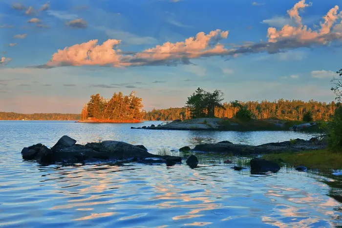 Framed Print : Lake of the Woods at sunrise Sioux Narrows Provincial Park, Ontario, Canada Framed Print : Lake of the Woods at sunrise Sioux Narrows Provincial Park, Ontario, Canada