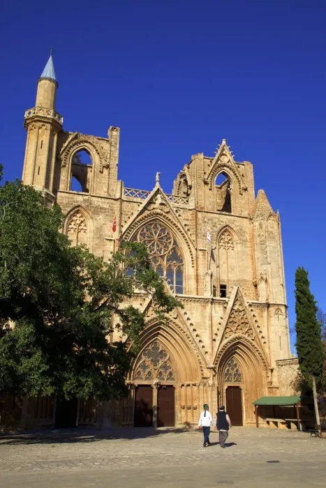 Framed Print : Lala Mustafa Pasha Mosque (St. Nicholas Cathedral), Famagusta, North Cyprus Framed Print : Lala Mustafa Pasha Mosque (St. Nicholas Cathedral), Famagusta, North Cyprus