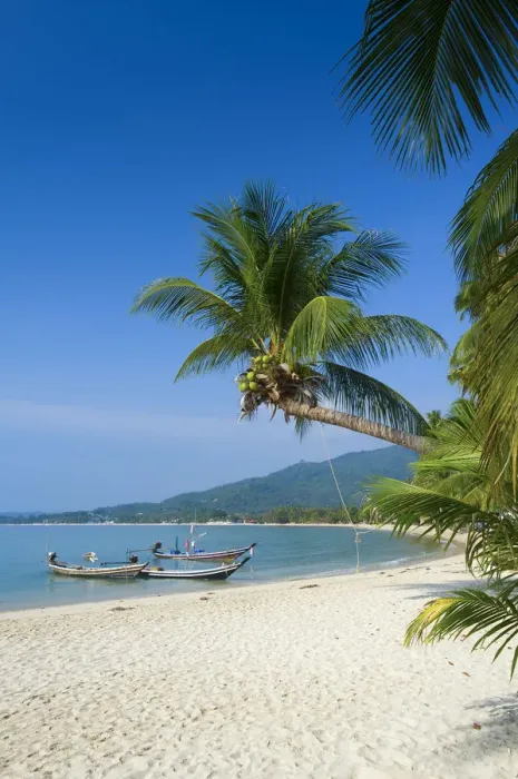 Framed Print : Lamai Beach, Ko Samui Island, Thailand