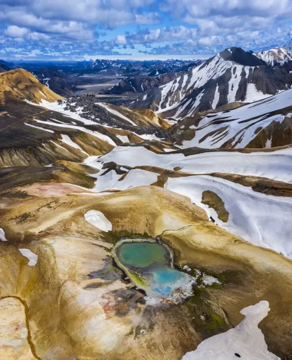 Framed Print : Landmannalaugar colorful rhyolite mountains and canyon during summer, Landmannalaugar Framed Print : Landmannalaugar colorful rhyolite mountains and canyon during summer, Landmannalaugar