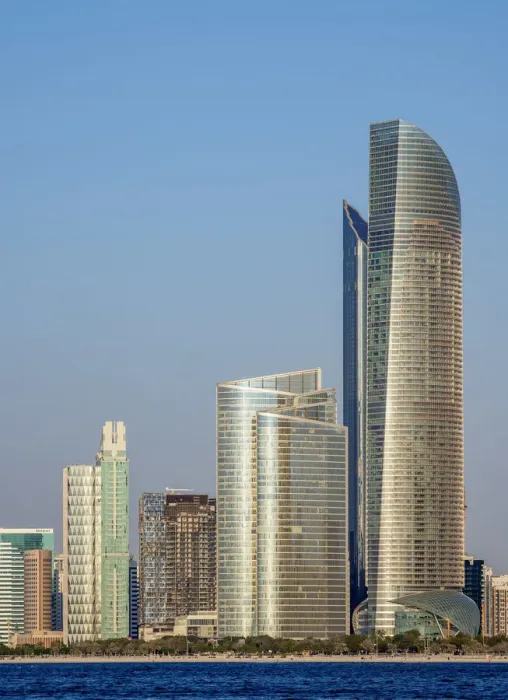 Framed Print : The Landmark Tower, World Trade Center and Abu Dhabi Investment Authority Buildings Framed Print : The Landmark Tower, World Trade Center and Abu Dhabi Investment Authority Buildings