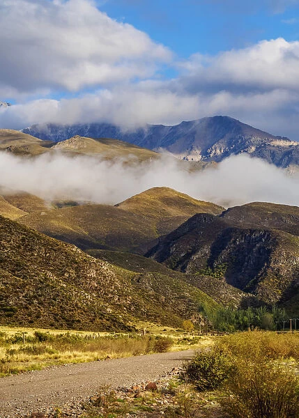 Landscape of Andes, El Manzano Historico, Tunuyan Department, Mendoza Province, Argentina