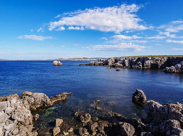 Landscape of Cap de Cavalleria, Menorca or Minorca, Balearic Islands, Spain