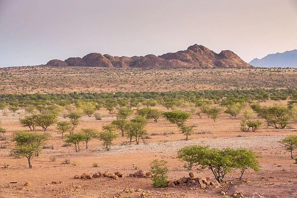 Landscape of Damaraland, Kunene, Namibia