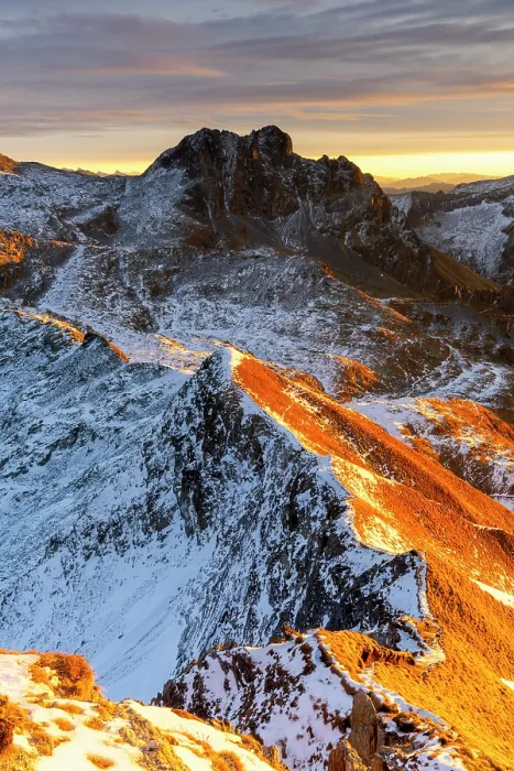 Framed Print : Landscape from italian alps during a winter sunrise in Adamello park, Brescia province in Lombardy district, Italy Framed Print : Landscape from italian alps during a winter sunrise in Adamello park, Brescia province in Lombardy district, Italy