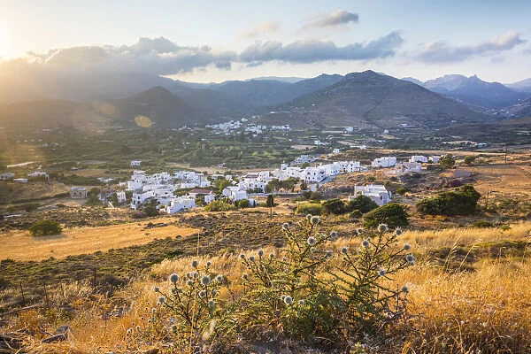 Landscape of Naxos, Cyclade Islands, Greece