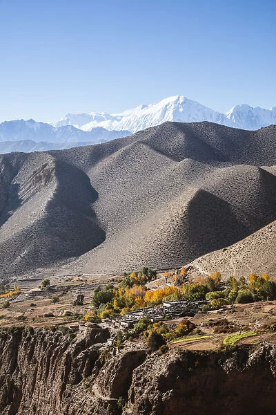 Landscape near Chele, Upper Mustang region, Nepal