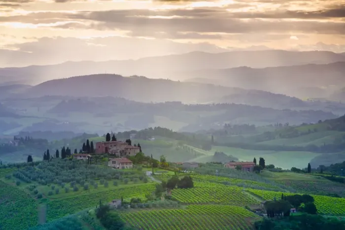 Framed Print : Landscape, San Gimignano, Tuscany, Italy Framed Print : Landscape, San Gimignano, Tuscany, Italy