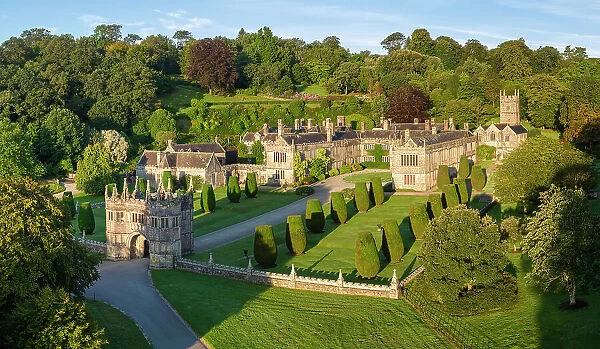 Lanhydrock House near Bodmin in Cornwall, England. Summer (August) 2023
