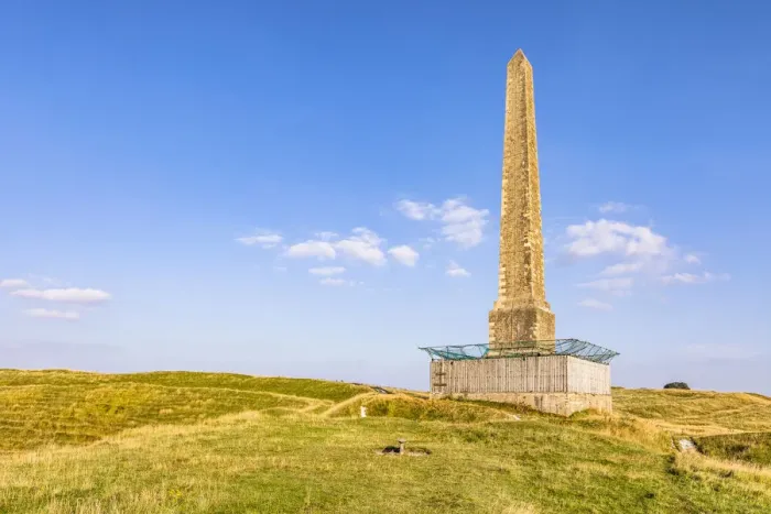Framed Print : The Lansdowne Monument, Calne, Wiltshire, England, United Kingdom